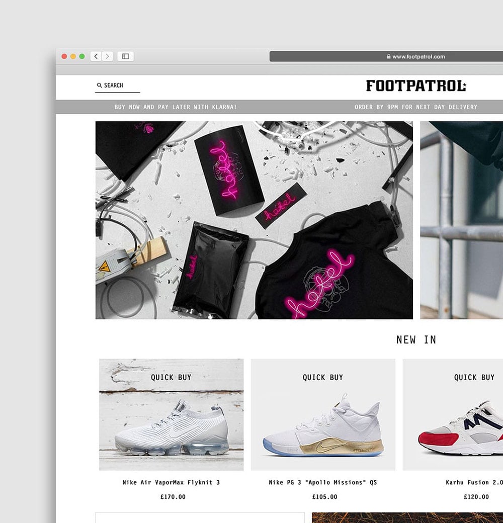 Footpatrol Redesign