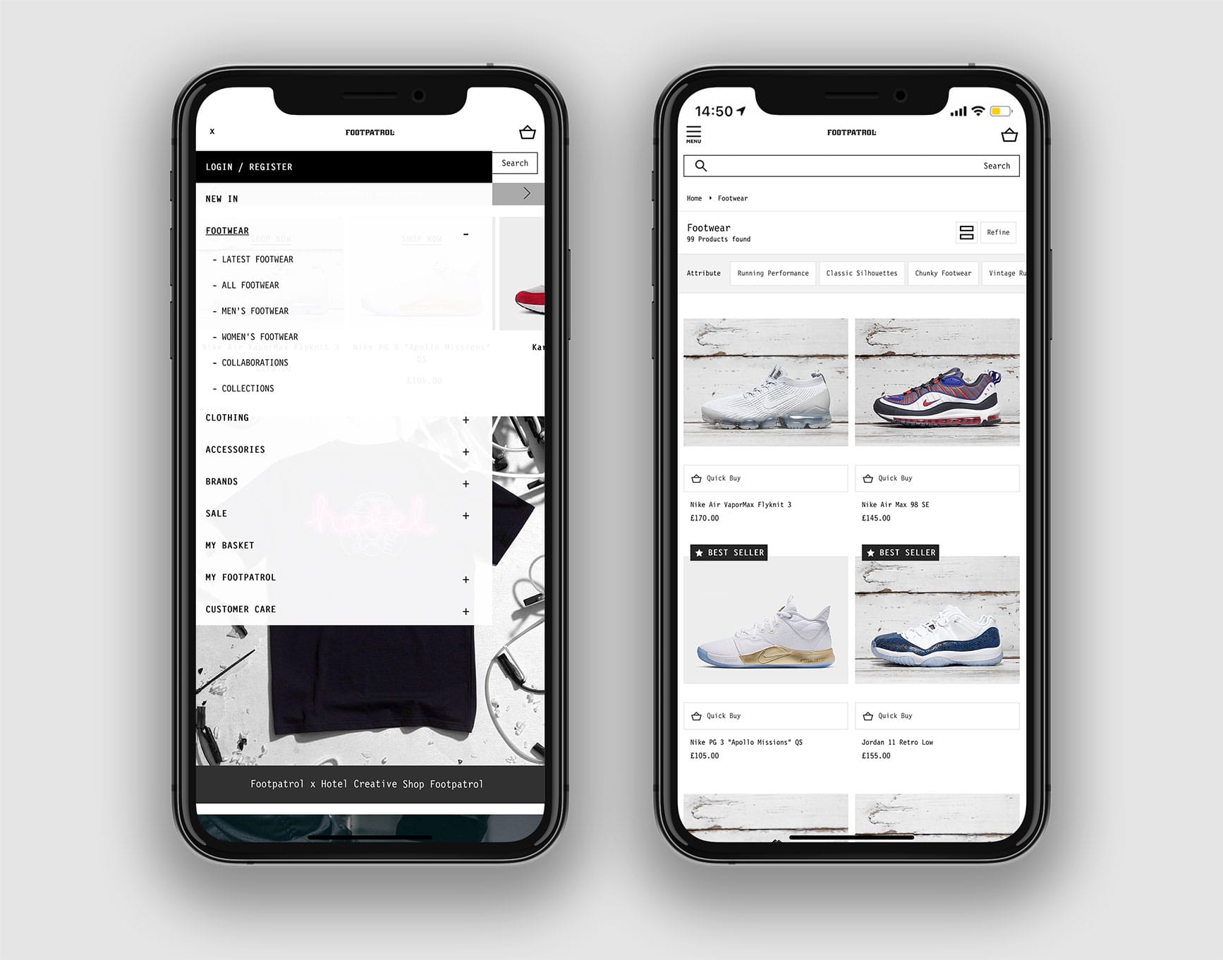Footpatrol Redesign