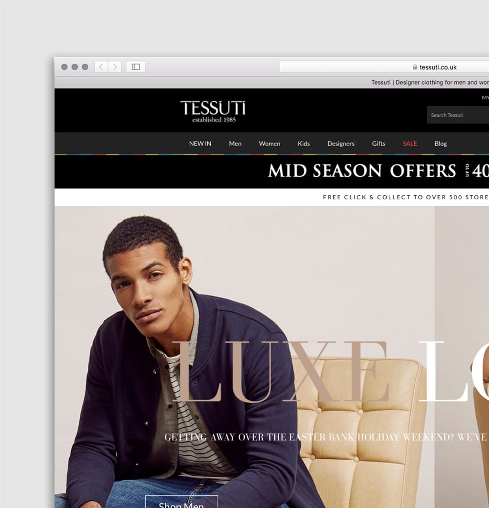 Luxe Look Landing Page